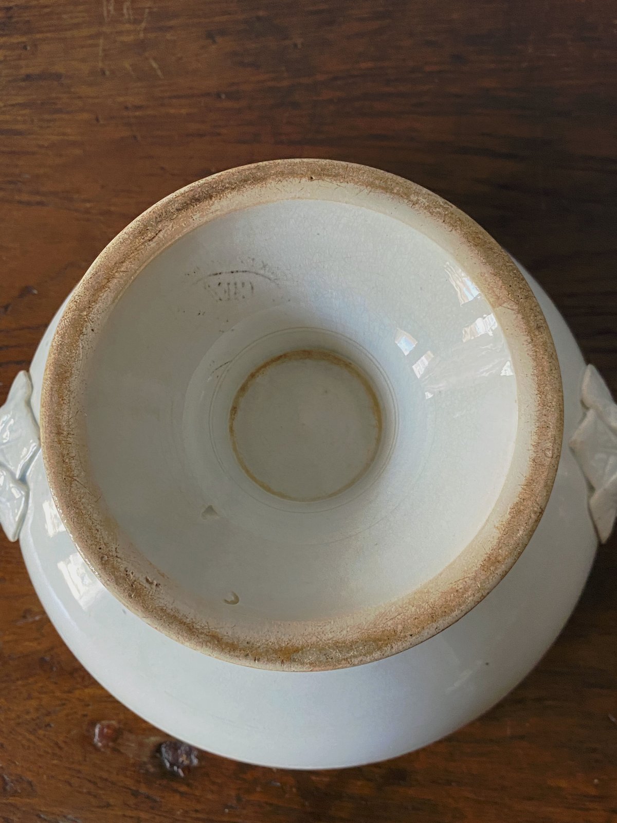 GIEN ジアン スーピエール 蓋なし 小さめ アンティーク 050541 GIEN ジアン スーピエール 蓋なし 小さめ アンティーク 050541