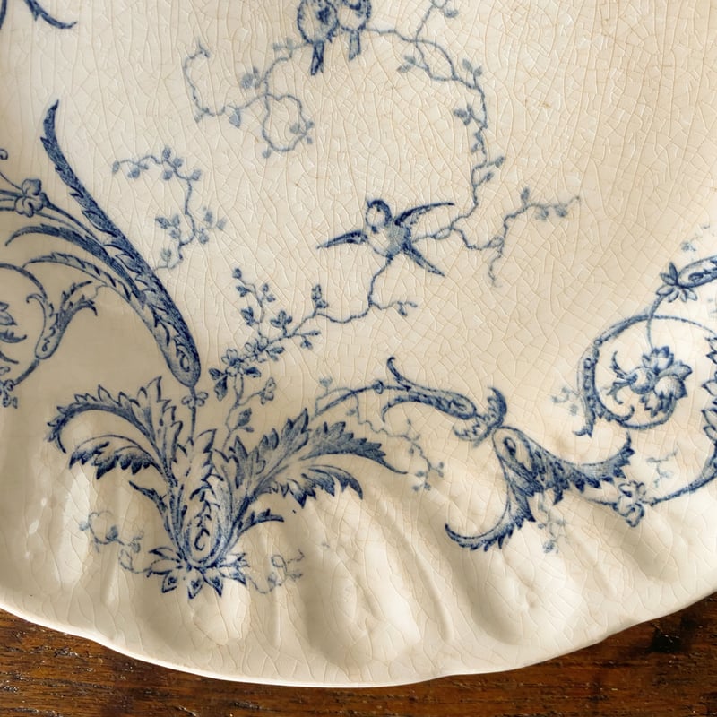 ジアン ランソー Gien Rinceaux ディナー 皿 アンティーク