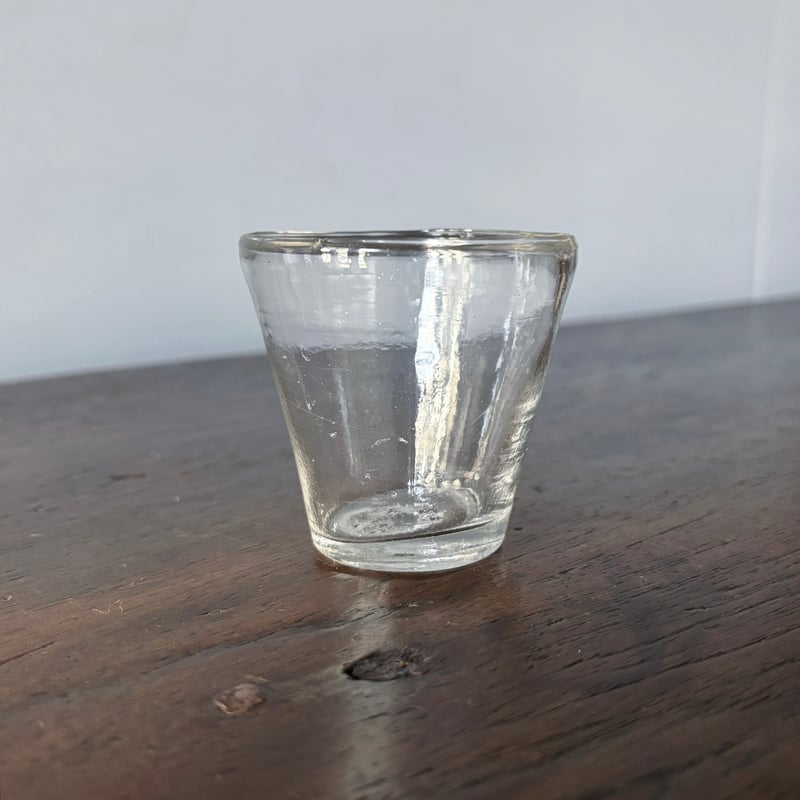 キャンドルグラス 無色 hフランス アンティーク 0502304 | jinen_antique