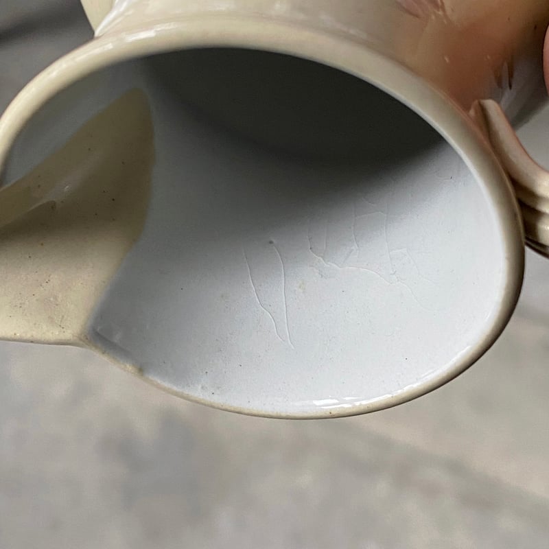 フランス アンティーク ボルドー窯  シュクリエ J.Vieillard&Cie Bordeaux ボルドー クレミエ フランス アンティーク