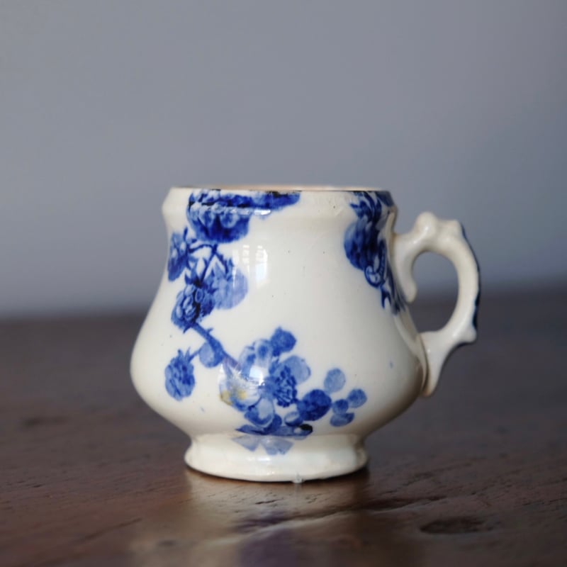 クレイユモントロー Creil&Montereau クリームポット フランス