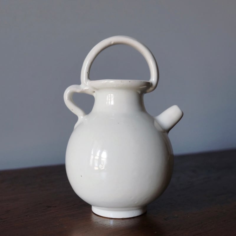 Moustiers ムスティエ 白 錫釉 ガーグレット ピシェ フランス
