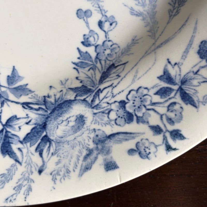 Creil & Montereau Linotte リノット 平皿 23cm クレイユモントロ