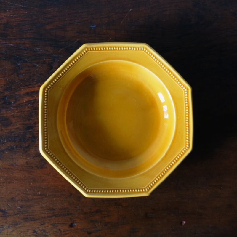 ピション オクトゴナル 深皿 フランス ヴィンテージ 0501132 a