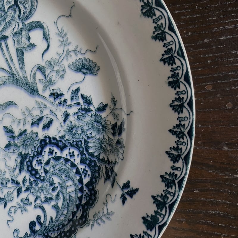 サンタマン LOUIS XV ルイ15世 平皿 リム皿 φ19.3cm サンタマン LOUIS XV ルイ15世 平皿 リム皿 φ19.3cm