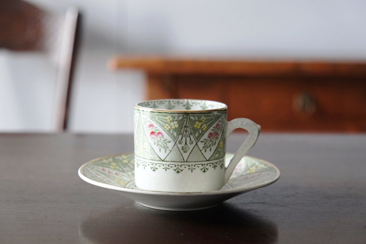 クレイユモントロー Creil&Montereau ラブラドール デミタス クレイユモントロー Creil&Montereau ラブラドール デミタス