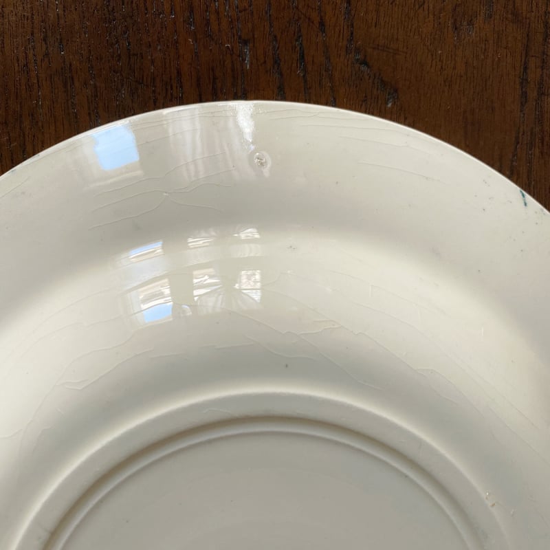 クレール・フォンテーヌ 城 紋章 深皿 アンティーク a 050841