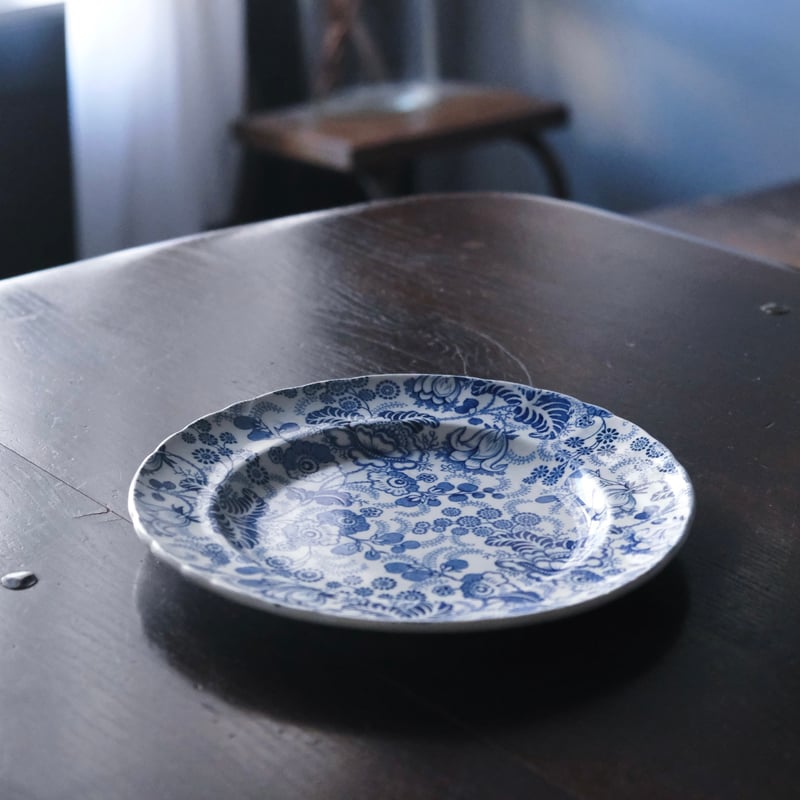 J.Vieillard&Cie/Bordeaux ボルドー タピスリー 平皿 φ20.6cm