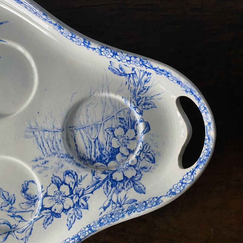 エミールブルジョワ Emile Bourgeois クリームポット トレー プレート