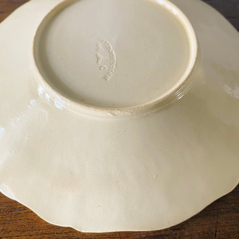 D.Johnston ボルドー カップ アンド ソーサー ファイアンスフィーヌ