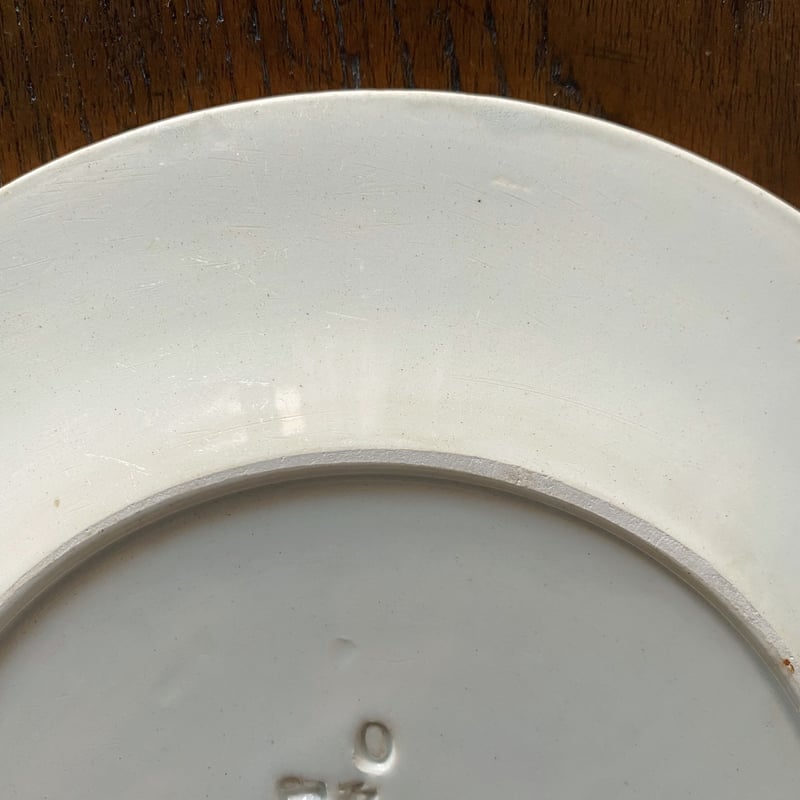 クレイユモントロー　KANTARA アンティーク　平皿② クレイユモントロー KANTARA アンティーク 平皿①オンライン