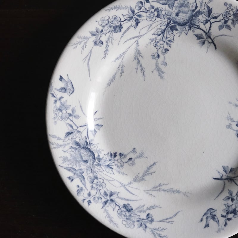 Creil & Montereau Linotte リノット デザート 平皿 φ20.8cm