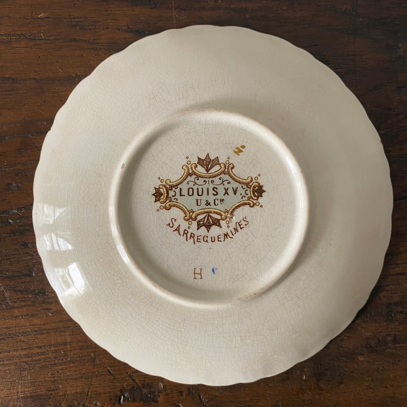SARREGUEMINES LOUIS XV サルグミンヌ ティー カップ アンド