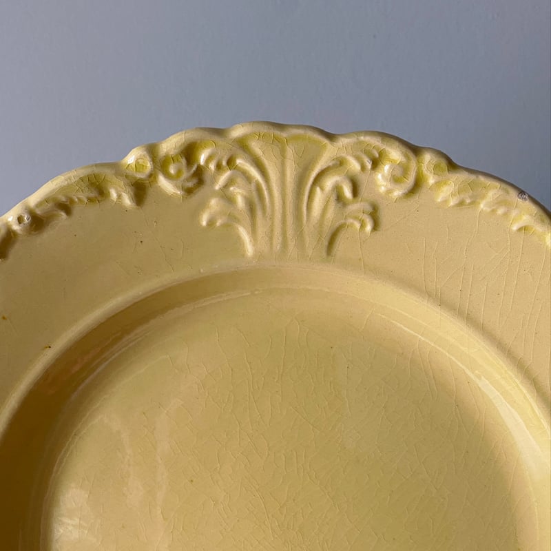 アプト焼き　オーバルプレート　フランスアンティーク アプト焼き オーバルプレート フランスアンティーク