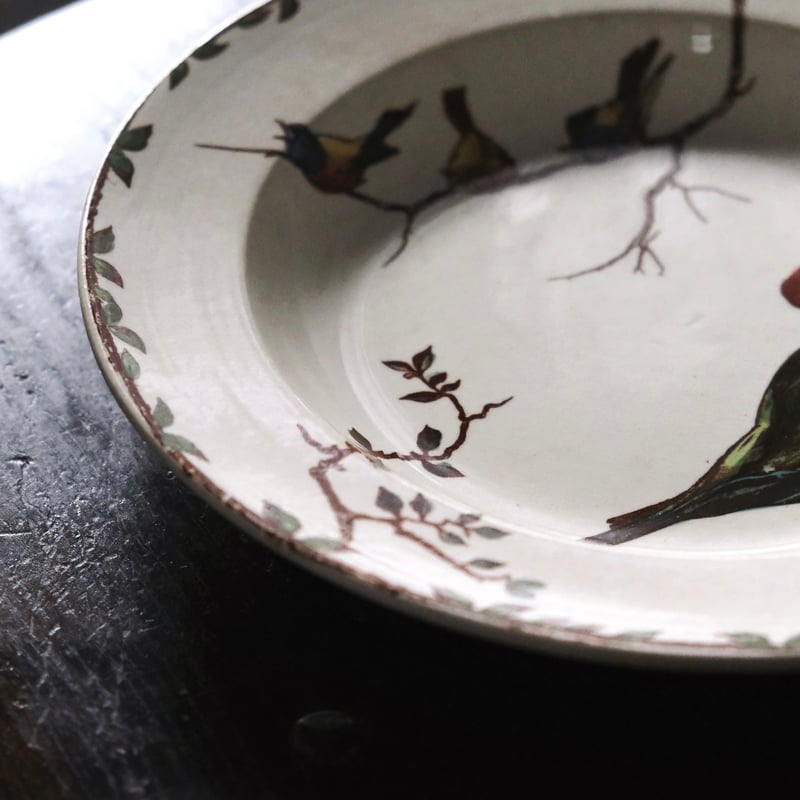 HB&Cie ショワジールロワ Oxford オックスフォード 深皿 手彩色 φ24