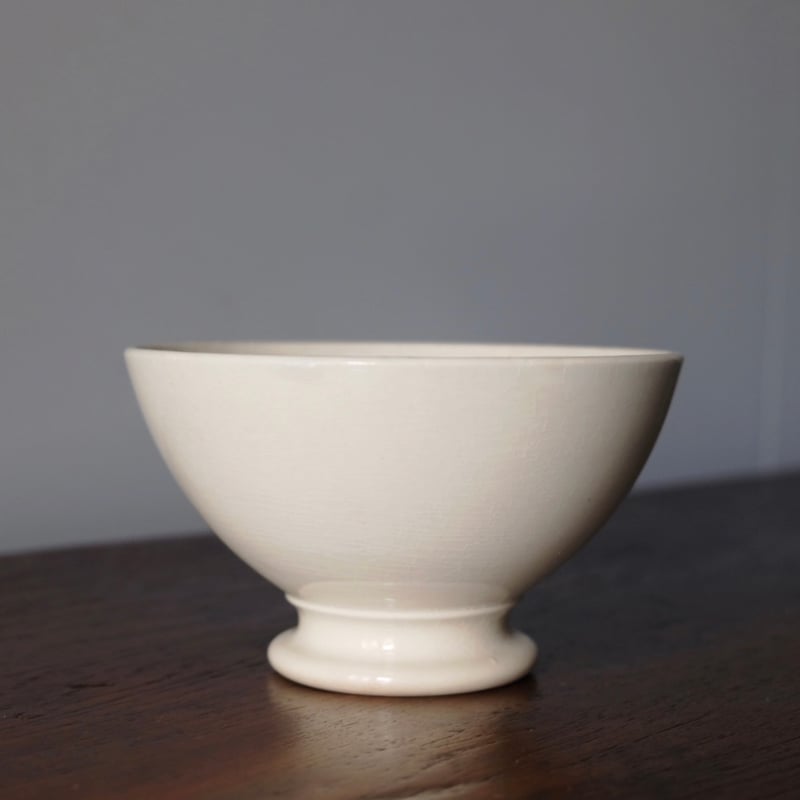 ジアン　アンティークカフェオレボウル Gien ジアン 白 カフェオレ ボウル φ15.5cm フランス