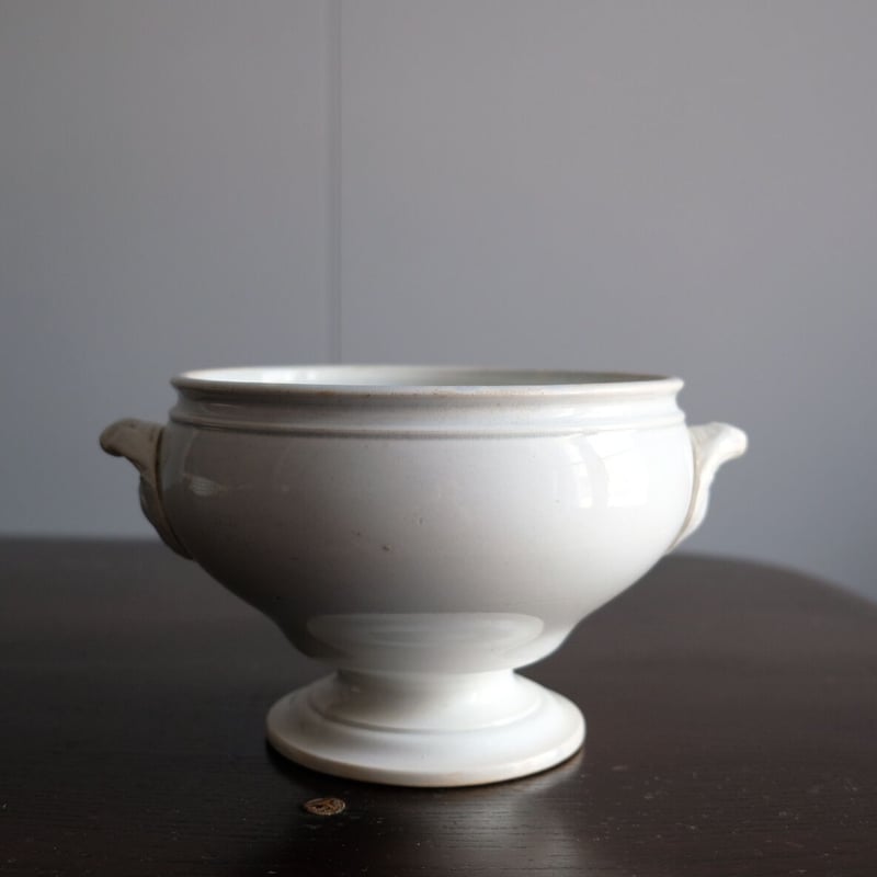 GIEN ジアン スーピエール 蓋なし 小さめ アンティーク 050541