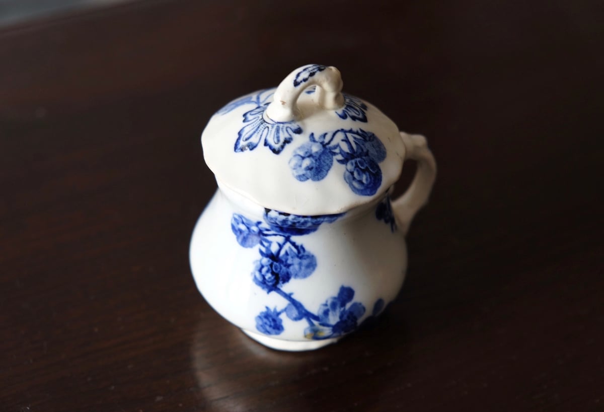 クレイユモントロー Creil&Montereau クリームポット フランス クレイユモントロー Creil&Montereau クリームポット フランス