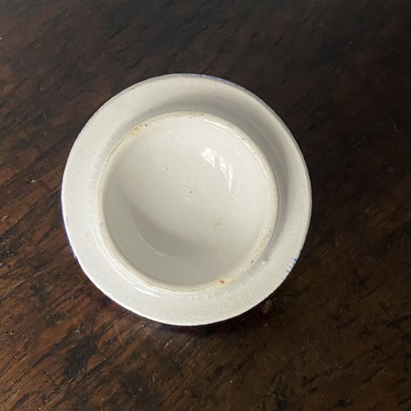 クレイユモントロー Creil&Montereau 矢車菊 クリームポット ディ