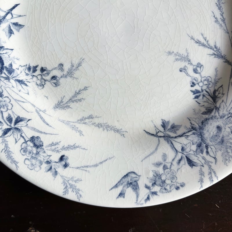 Creil & Montereau Linotte リノット デザート 平皿 φ20.8cm