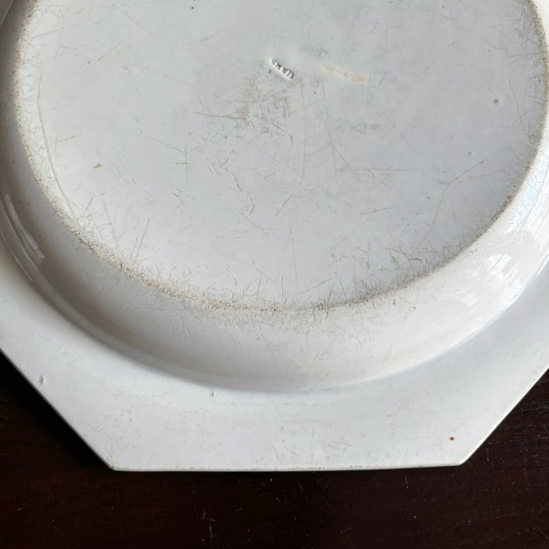 CREIL 刻印 クレイユ ファイアンスフィーヌ オクトゴナル ダイヤ