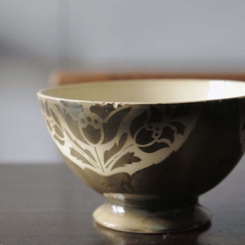 クレイユ&モントロー HBCM カフェオレボウル ボウル アザミ柄 φ16cm