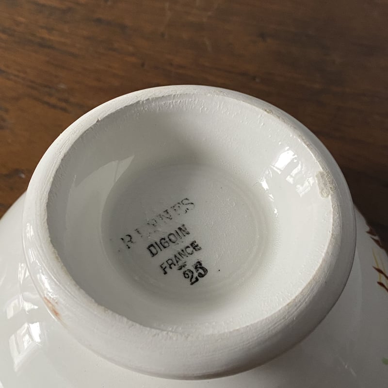 ディゴワン DIGOIN カフェオレ ボウル アンティーク 050672 ディゴワン DIGOIN カフェオレ ボウル アンティーク 050672