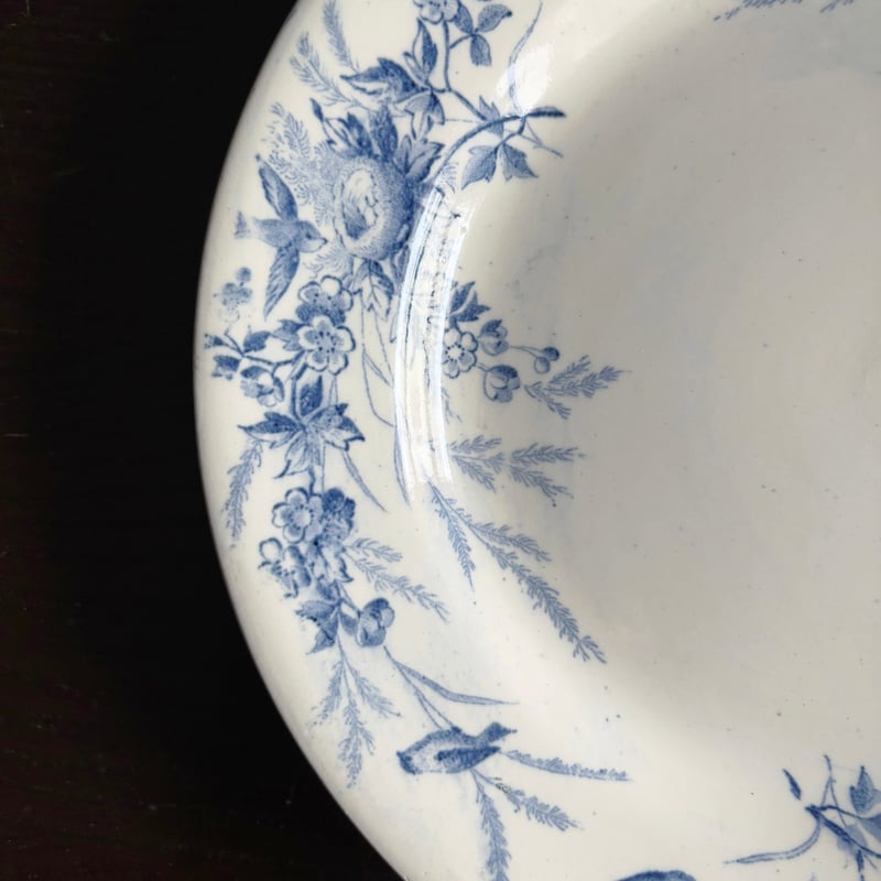 Creil & Montereau Linotte リノット 平皿 23cm クレイユモントロ