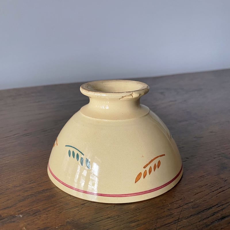 フランスアンティーク　リュネヴィル窯　カフェオレボウル Luneville リュネヴィル カフェオレ ボウル φ9.8cm フランス