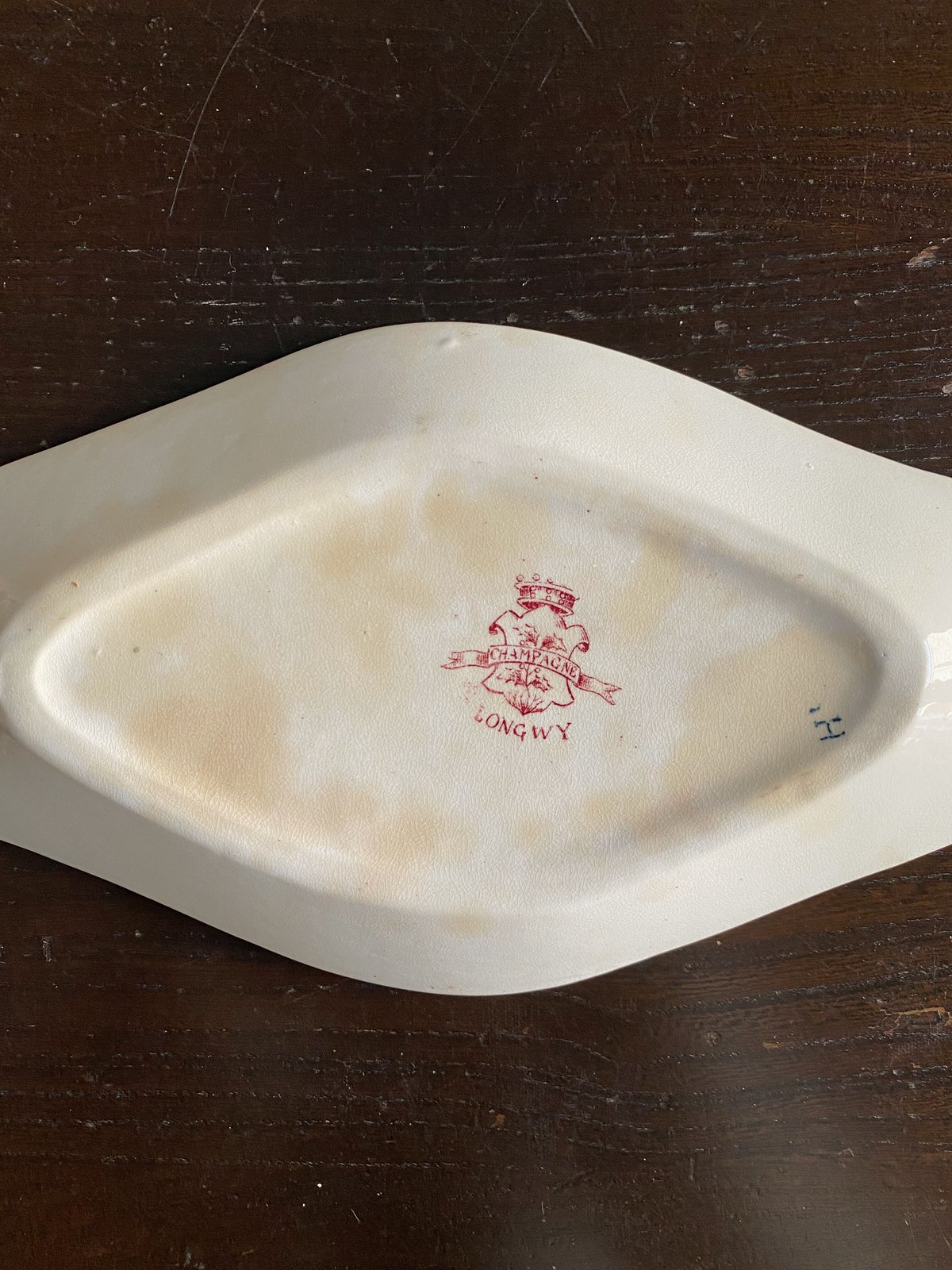 Longwy cherry ラヴィエ皿