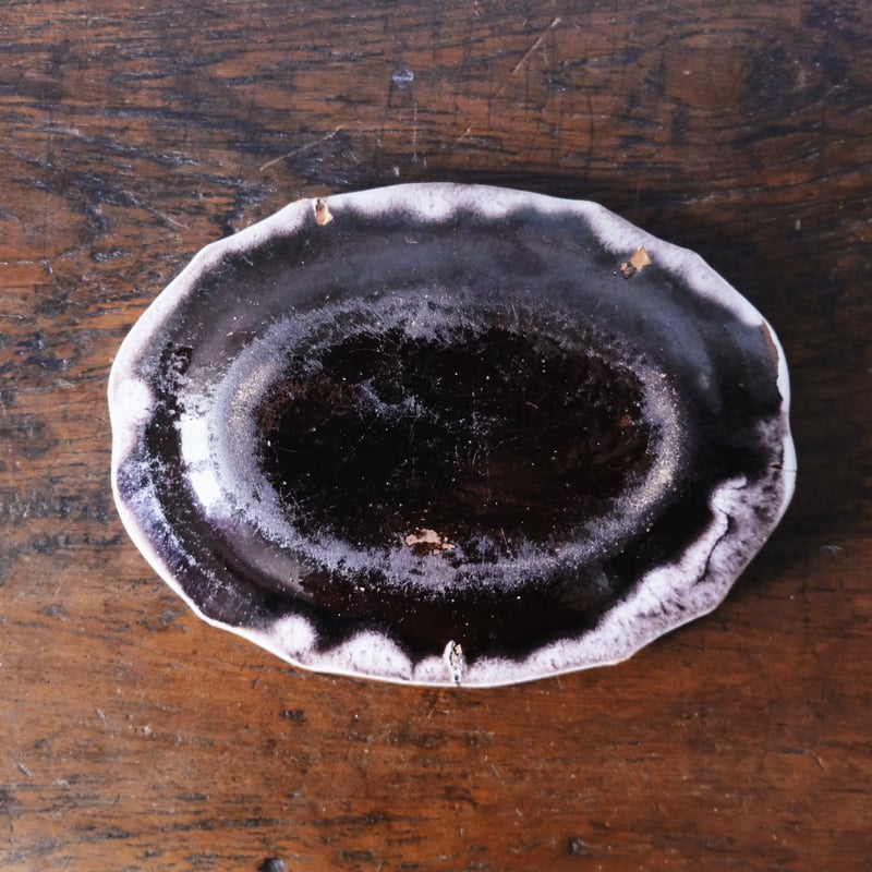 フランス　アンティーク　キュノワール　深皿　プレート フランス アンティーク キュノワール 深皿 プレート