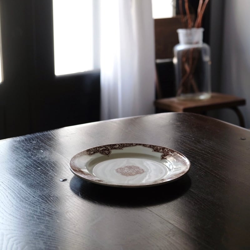 J.Vieillard&Cie Bordeaux ボルドー うさぎ 平皿 デザート皿 フランス