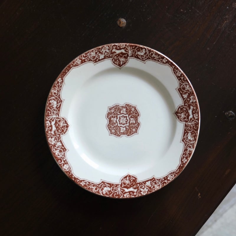 J.Vieillard&Cie Bordeaux ボルドー うさぎ 平皿 デザート皿 フランス