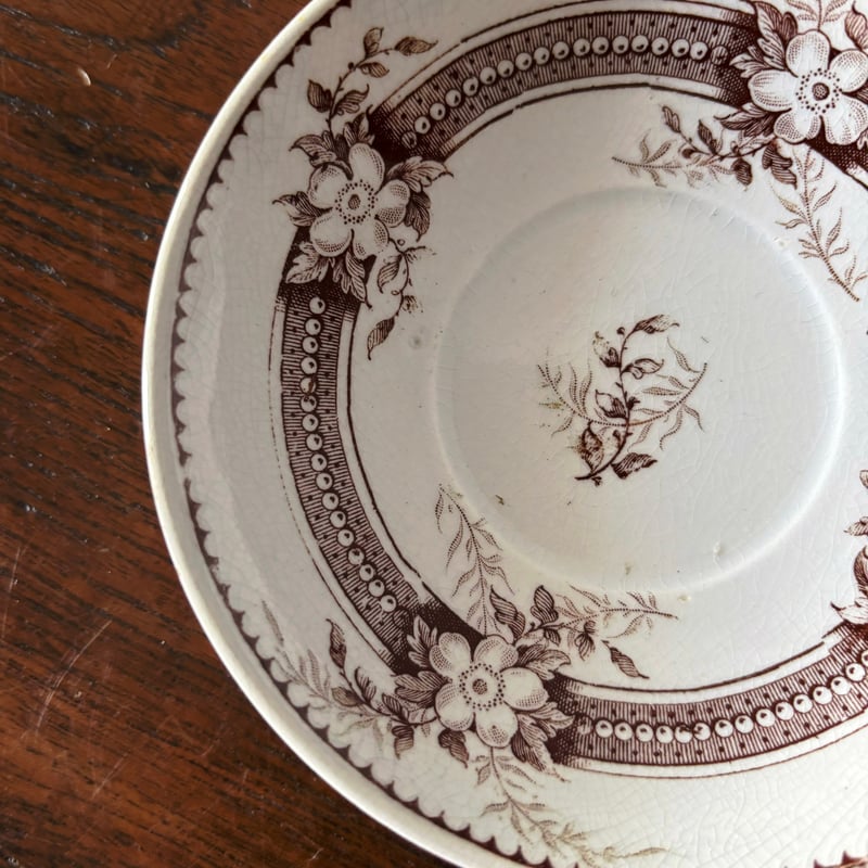 ビレロイ & ボッホ ディネット ソーサー 小皿 フランス アンティーク