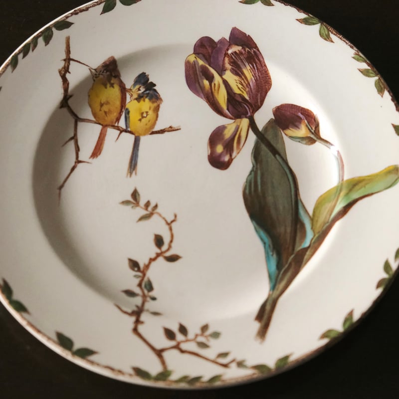 フランスアンティーク ショワジールロワ OXRORD 平皿 - メルカリ