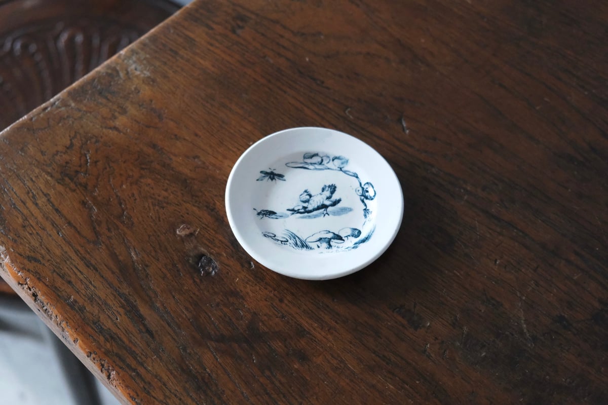 c ディネット 平皿 おそらく リュネビル フランス アンティーク c