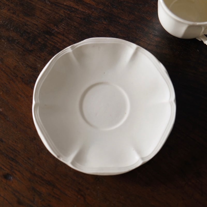 Digoin&Sarreguemines ディゴワン サルグミンヌ 花リム コーヒー