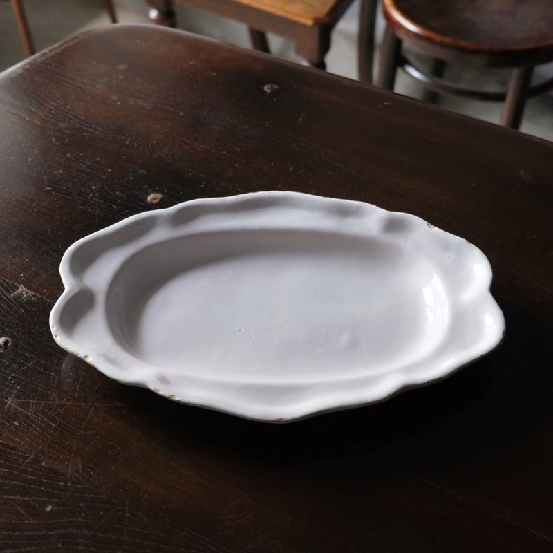 ムスティエ オーバル皿 34.5 x 24cm ムスティエ オーバル皿 34.5 x 24cm
