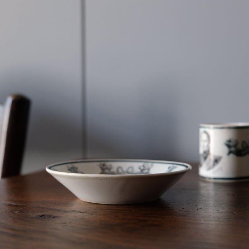 1800年代初頭小さめファイアンスフィーヌのソーシエールフランス