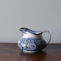 Choisy le Roi ショワジールロワ 白 ピシェ ピッチャー 花器 花瓶 h19.5