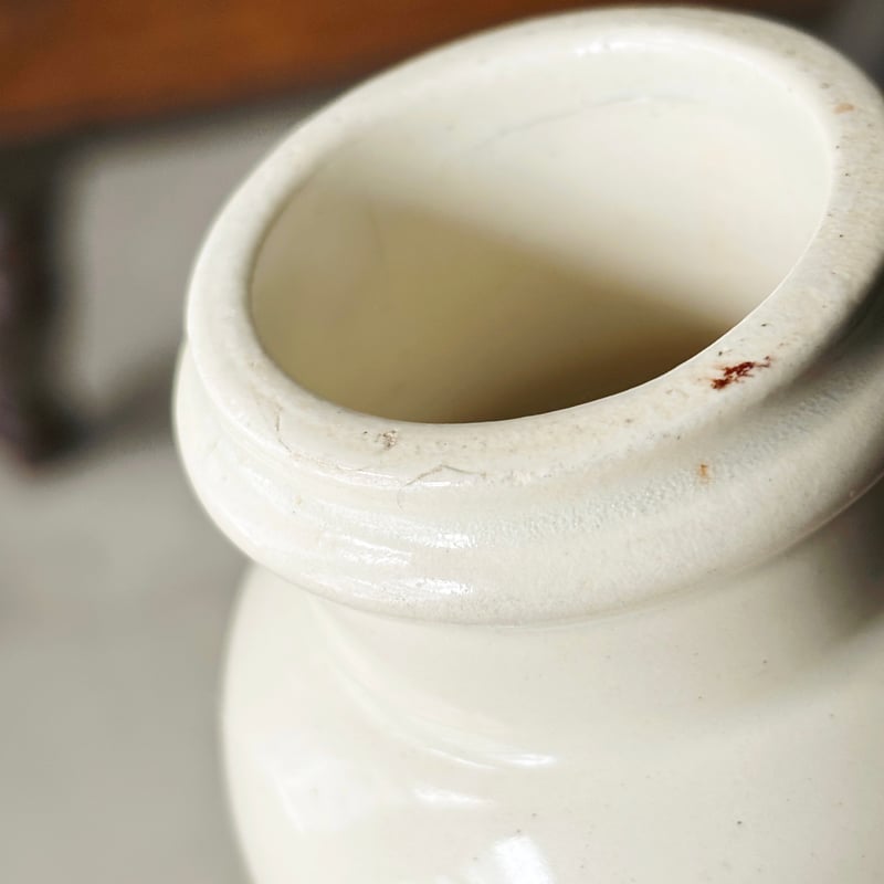 Lunéville リュネヴィル マスタードポット h9.5cm フランス