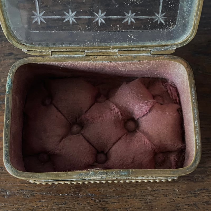 公式の店舗 ジュエリーケース フランス アンティーク 0501578 | jinen_antique 小物入れ