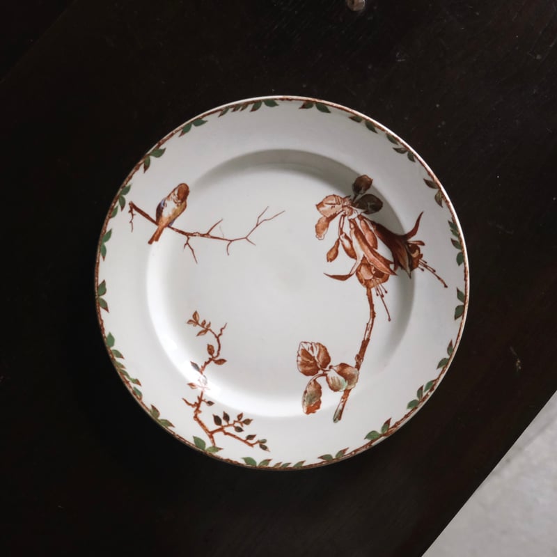 レア◯H.B&CIE ショワジールロワ 平皿 N860/フランスアンティーク レア◯H.B&CIE ショワジールロワ 平皿 N860/フランス