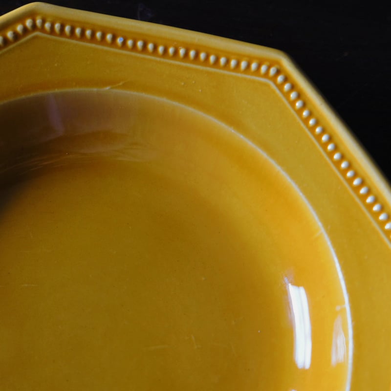 ピション オクトゴナル 深皿 フランス ヴィンテージ 0501132 a