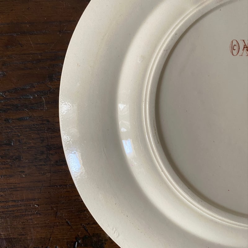 HB&Cie ショワジールロワ Oxford オックスフォード 平皿 手彩色