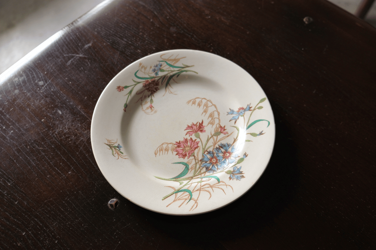 フランス アンティーク 皿 リュネヴィル 「JANE」【D】