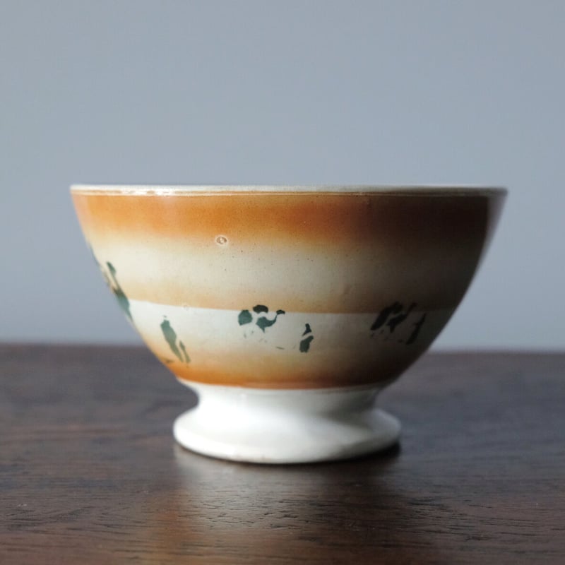 アンティーク　カフェオレボウル　赤花 アンティーク カフェオレボウル | 大原真樹セレクト | FATIMA