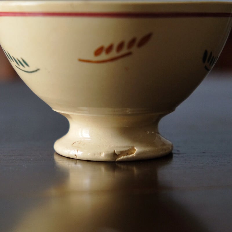 Luneville リュネヴィル カフェオレ ボウル φ9.8cm フランス