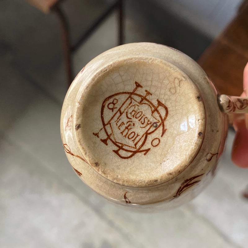 フランス　アンティーク　Choisy le roi おままごと　ディネット ショワジールロワ HB & Cie Choisy le Roi『ローズ』ディネット