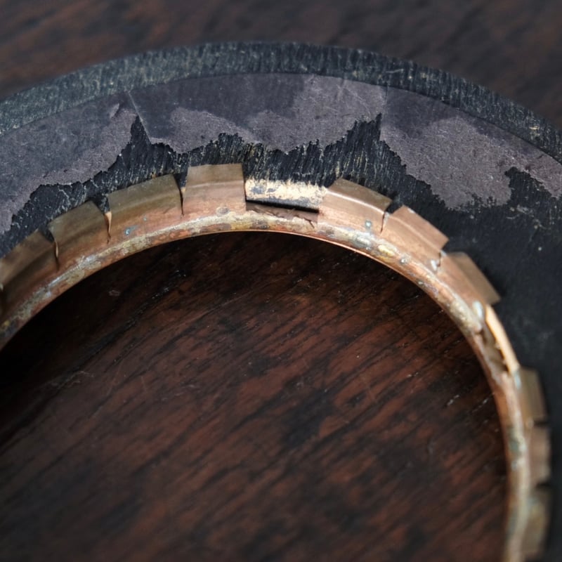 ナポレオン3世様式 黒 額 オーバルフレーム 18cm フランス